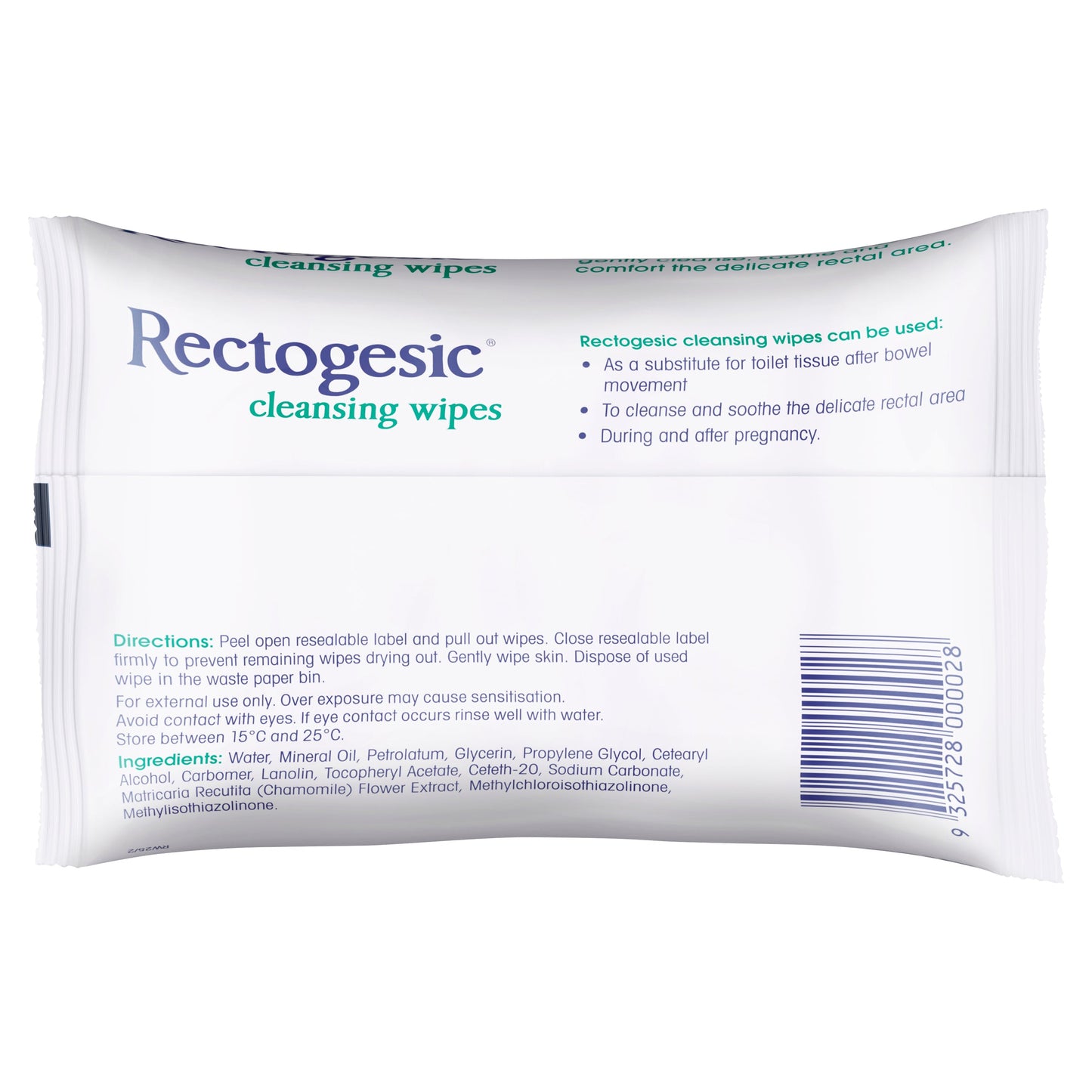 Rectogesic Cleansing Wipes X 25 - Cutprice Online