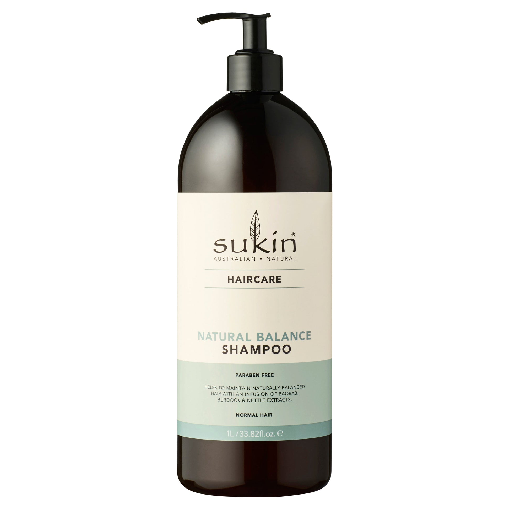 Sukin Natural Balance Shampoo 1 Litre - Cutprice Online