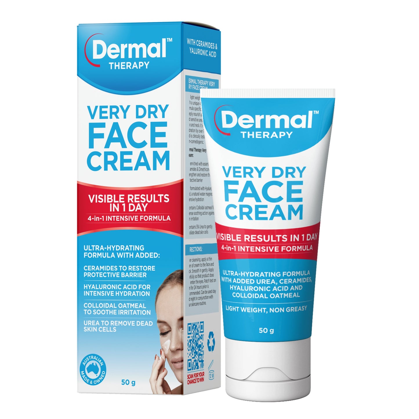 Dermal Therapy Very Dry Face Cream 50g - Cutprice Online