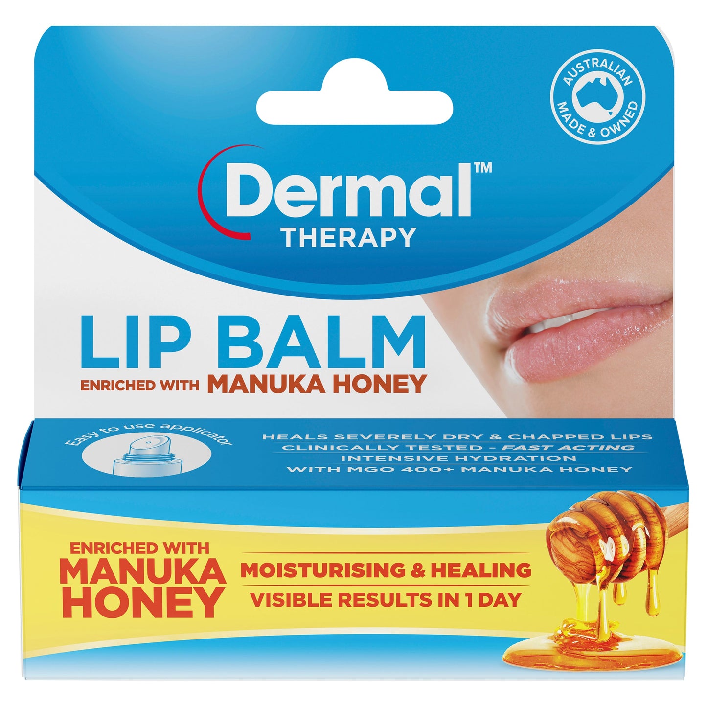 Dermal Therapy Lip Balm Manuka Honey 10g - Cutprice Online
