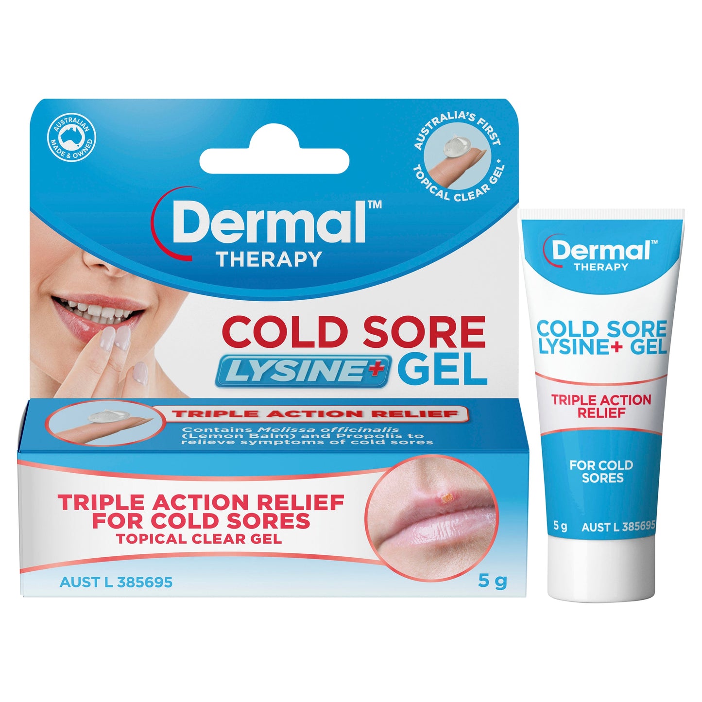 Dermal Therapy Cold Sore Lysine+ Gel 5g - Cutprice Online