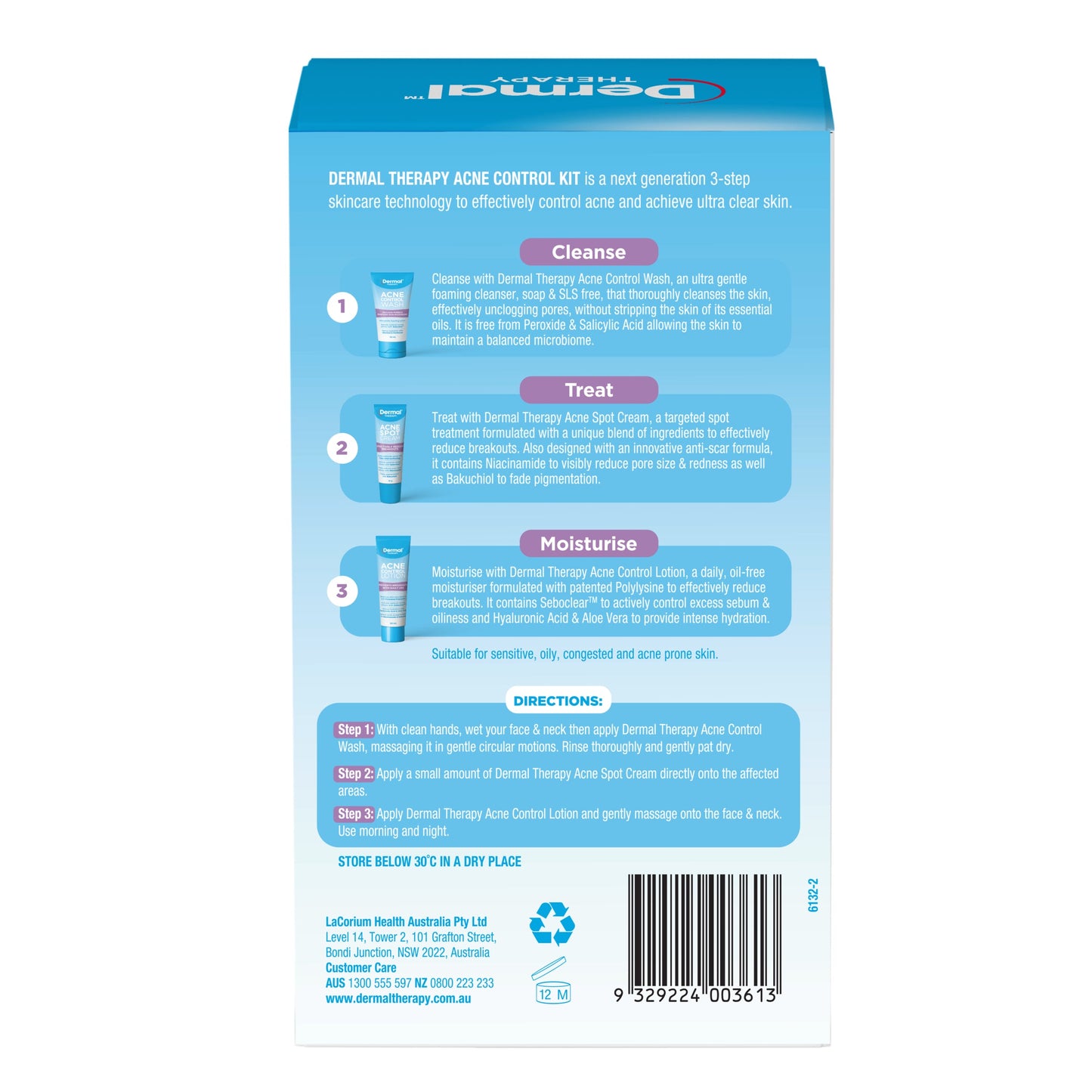 Dermal Therapy Acne Control Kit - Cutprice Online