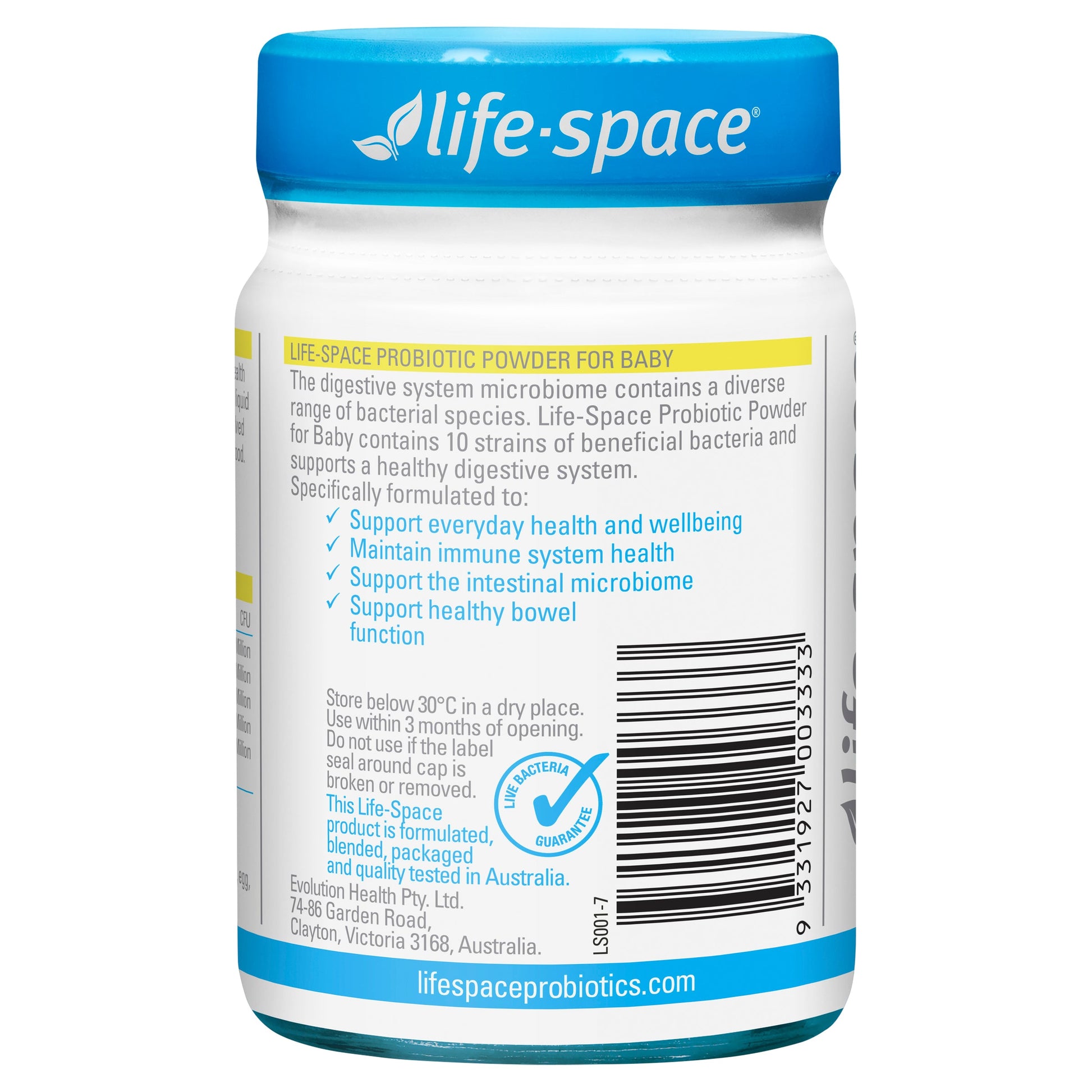 Life Space Probiotic Powder For Baby 60g - Cutprice Online