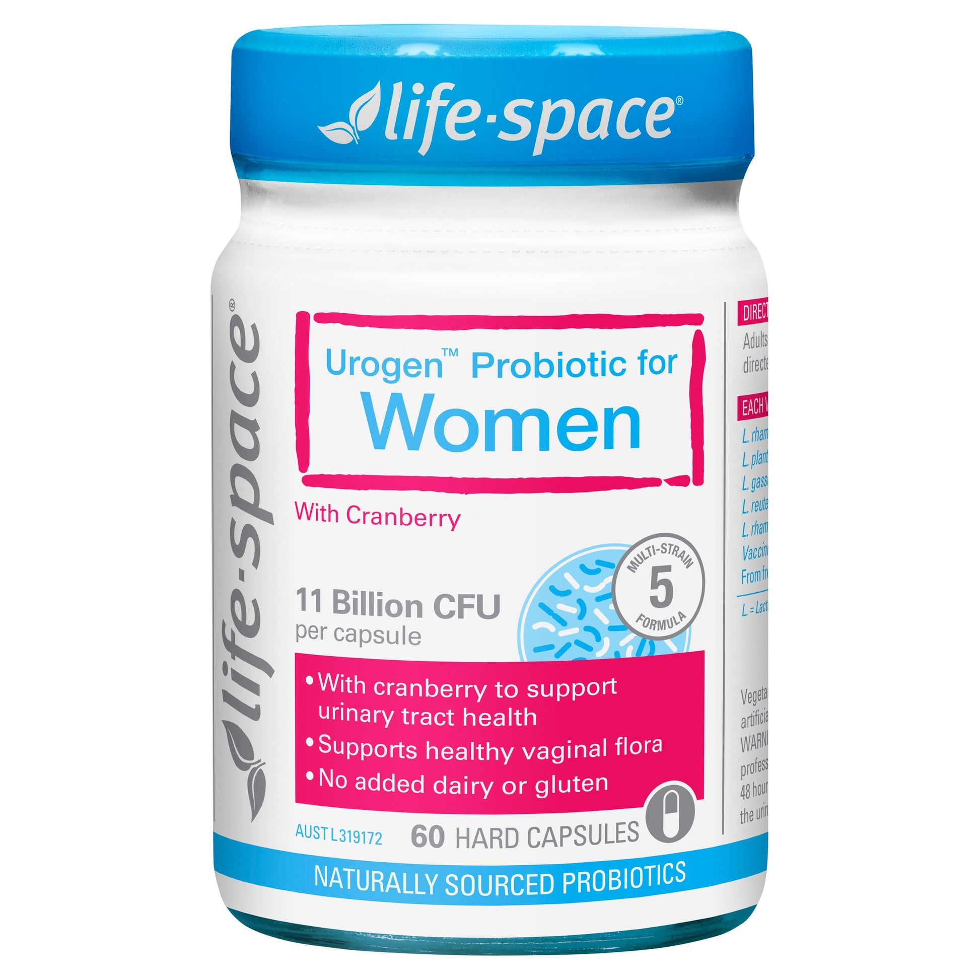 Life Space Urogen Probiotic For Women 60 Capsules - Cutprice Online