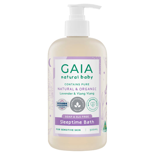 GAIA Natural Baby Sleeptime Bath 500mL - Cutprice Online