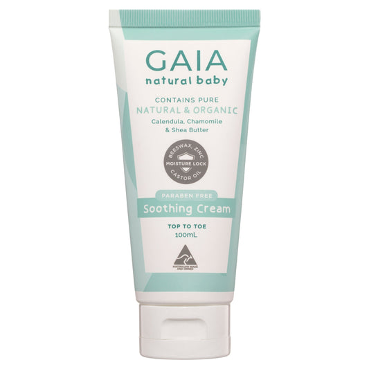 GAIA Natural Baby Soothing Cream 100ml - Cutprice Online