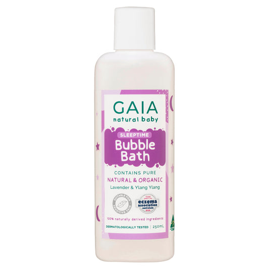 GAIA Natural Baby Sleeptime Bubble Bath 250ml - Cutprice Online