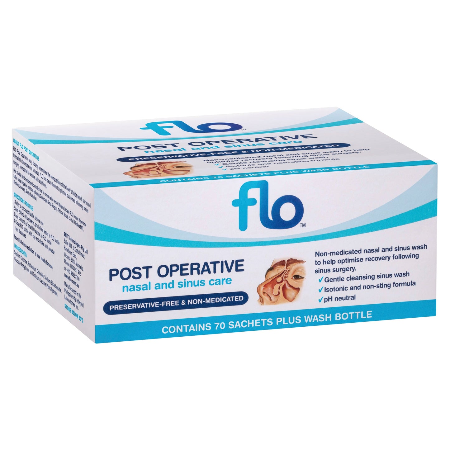 FLO Post Operative Kit 70 Sachets & Bottle - Cutprice Online
