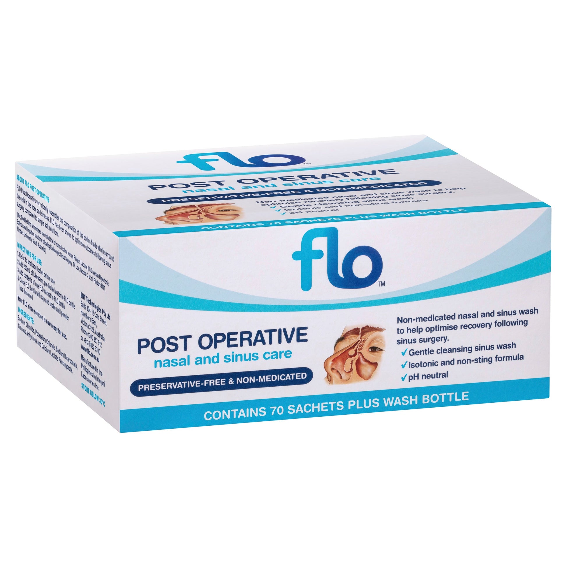 FLO Post Operative Kit 70 Sachets & Bottle - Cutprice Online