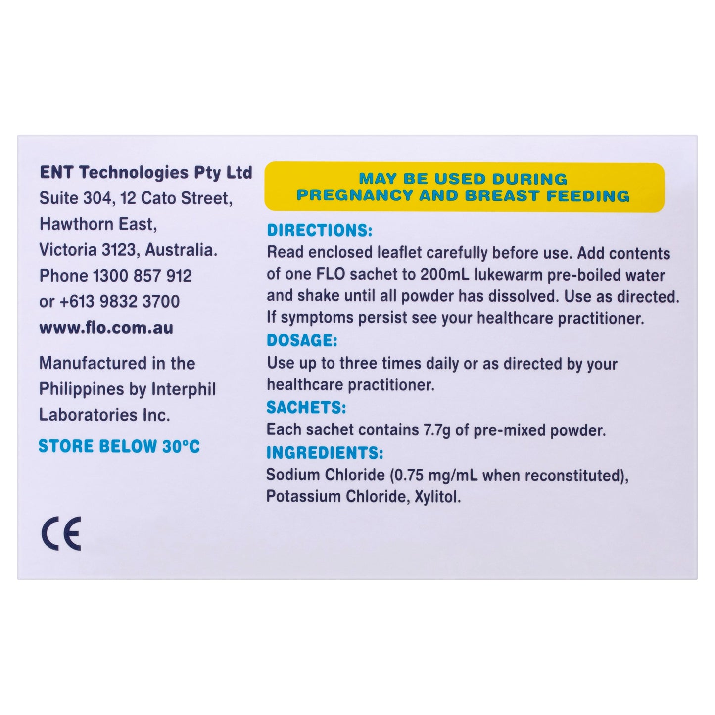 Flo CRS Refill 50 Sachets - Cutprice Online