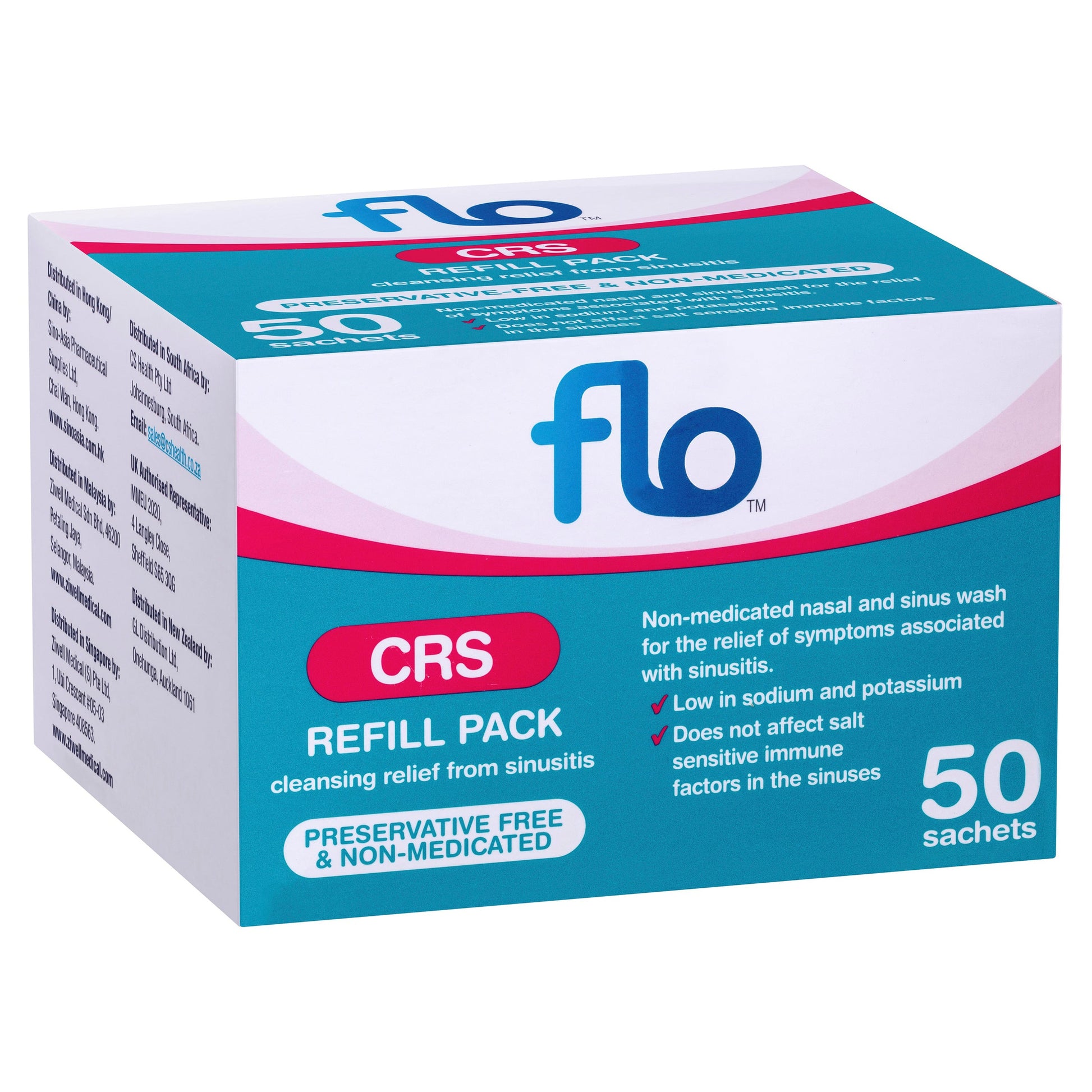 Flo CRS Refill 50 Sachets - Cutprice Online