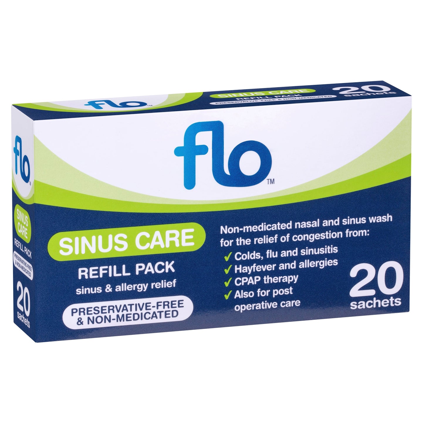 Flo Sinus Care Refill - 20 Sachets - Cutprice Online