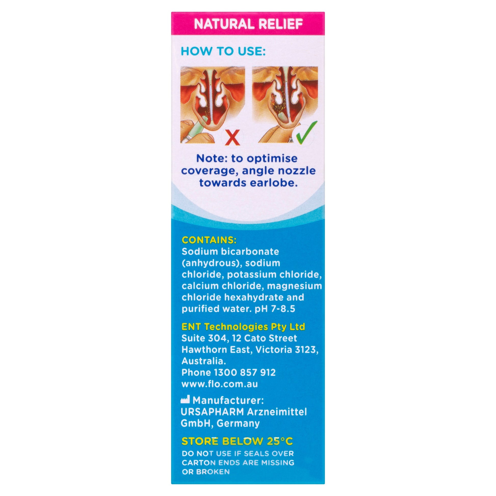 FLO Saline + Plus Nasal Spray 30ml - Cutprice Online