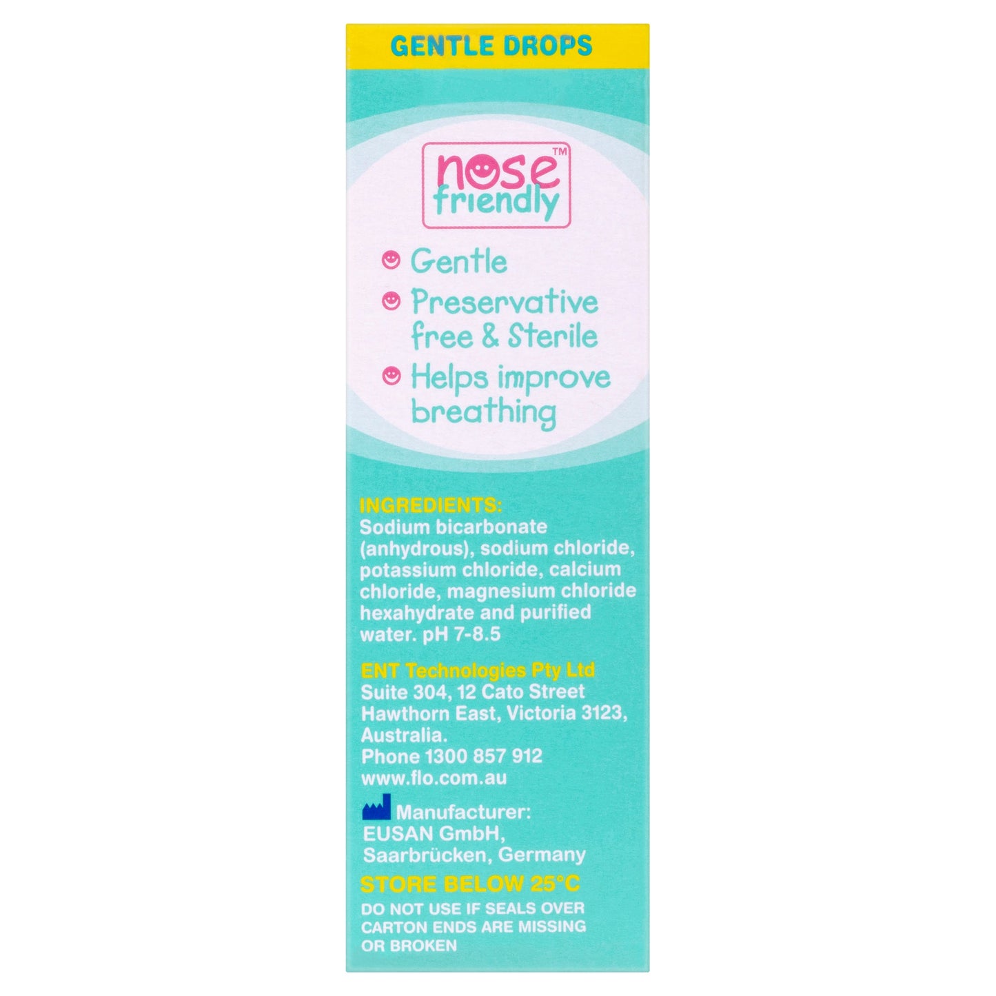 FLO Baby Saline + Nasal Drops 15ml - Cutprice Online