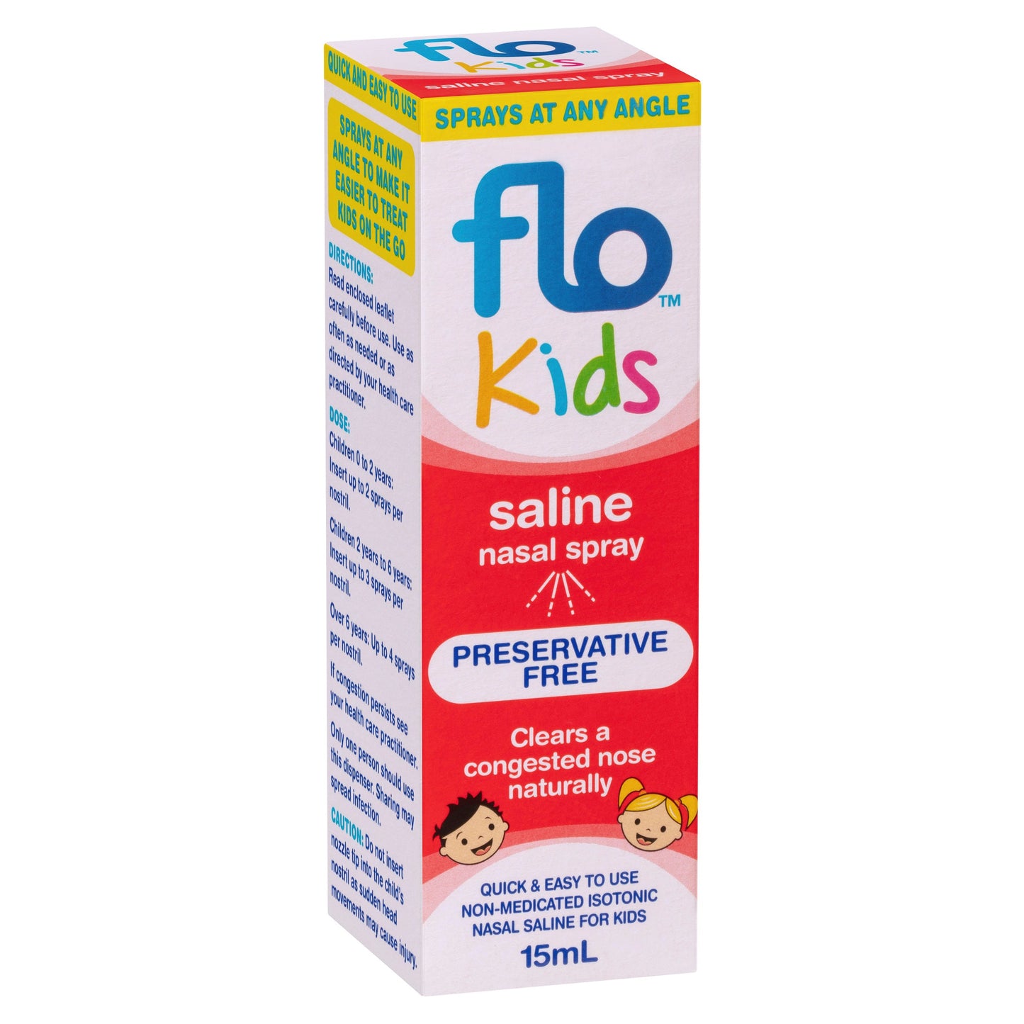 Flo Kids Saline Spray 15ml - Cutprice Online