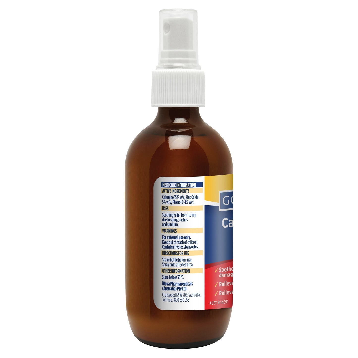 Gold Cross Calamine Lotion Spray 200ml - Cutprice Online