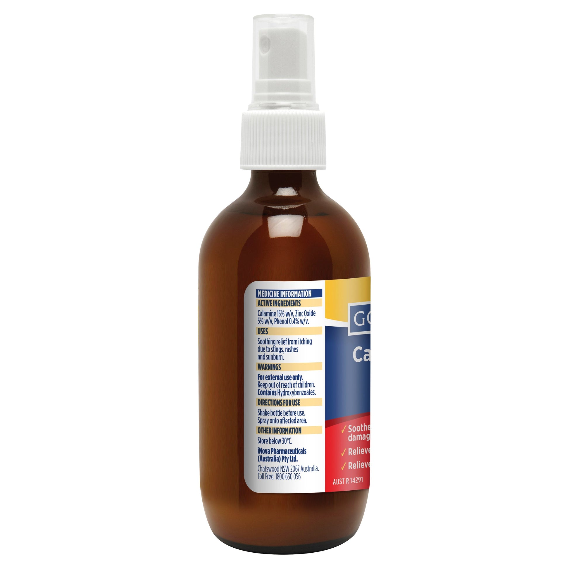 Gold Cross Calamine Lotion Spray 200ml - Cutprice Online