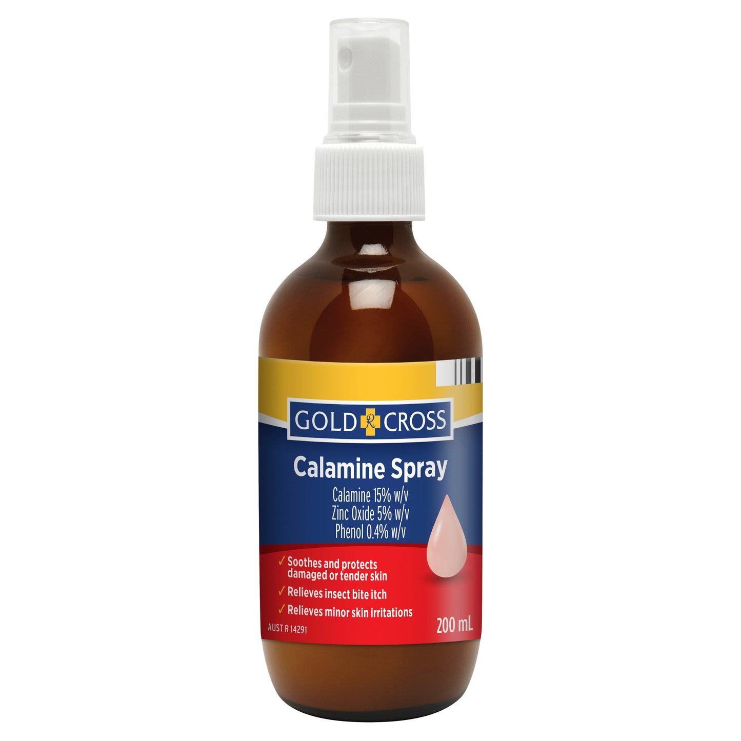 Gold Cross Calamine Lotion Spray 200ml - Cutprice Online