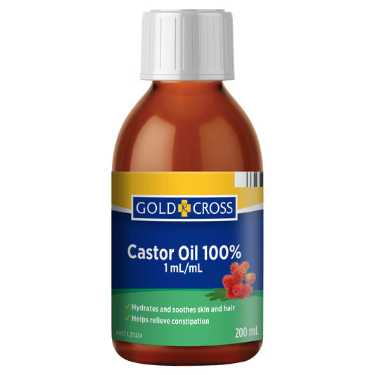 Gold Cross Castor Oil 200ml - Cutprice Online