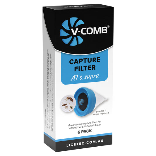 Licetec V-Comb Capture Filters A1 & Supra 6 Pack - Cutprice Online