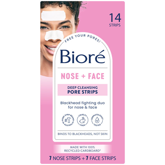 Biore Combo Deep Cleansing Pore Strips 14 Pack - Cutprice Online