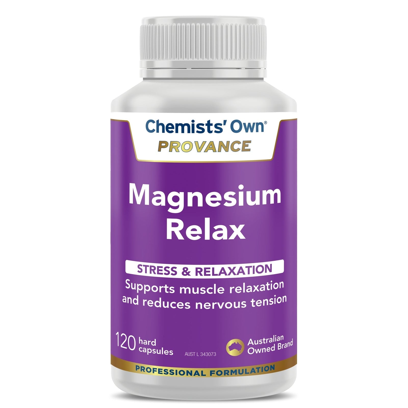Chemists' Own Provance Magnesium Relax 120 Capsules - Cutprice Online