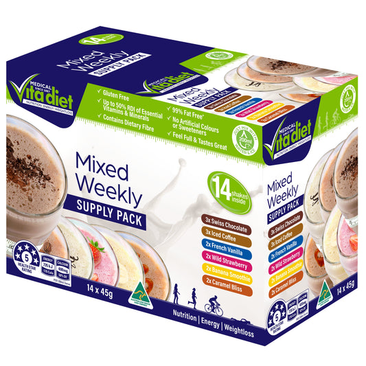 Vita Diet Mix Weekly Shake 14 Pack - Cutprice Online