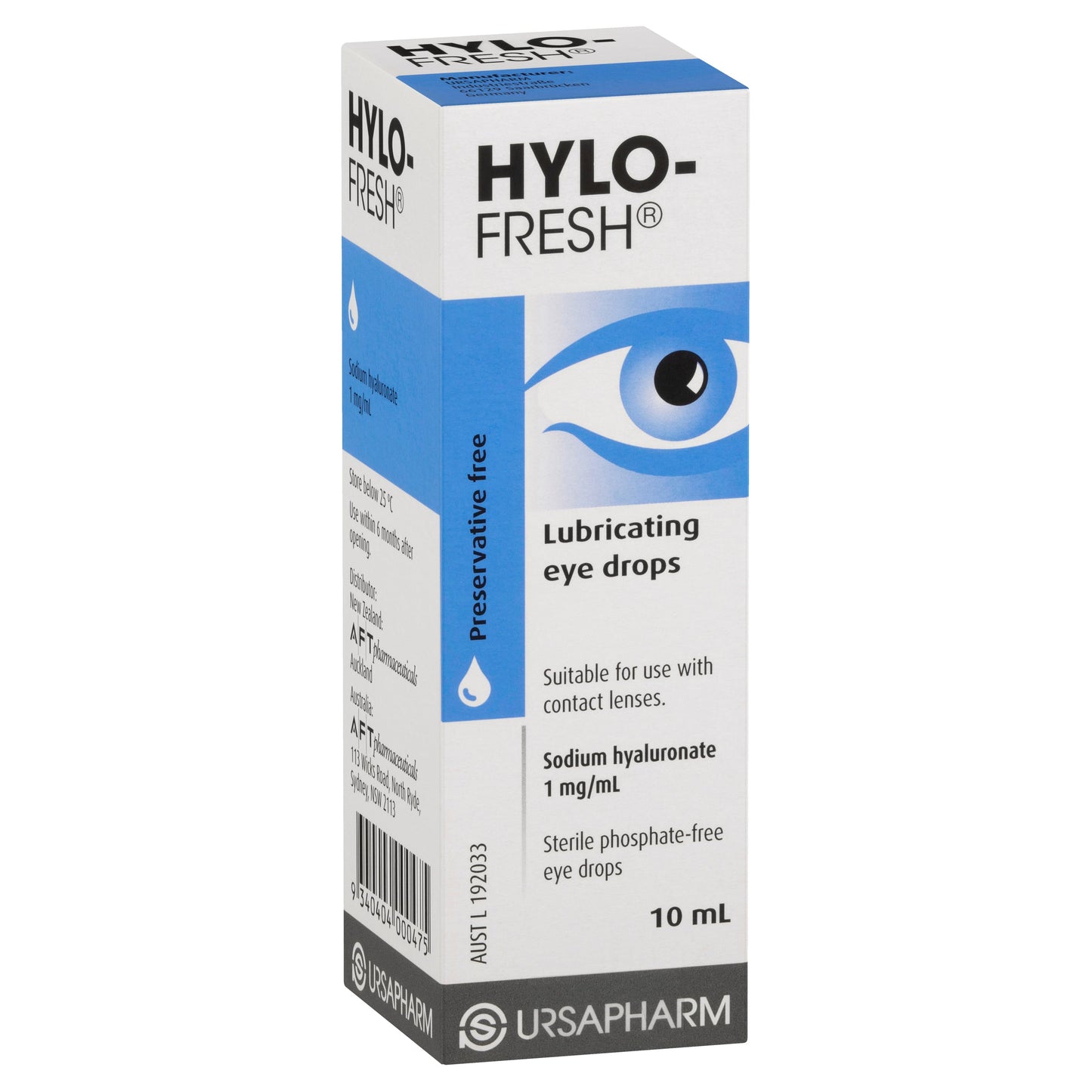 Hylo-Fresh Lubricating Eye Drops 10ml - Cutprice Online