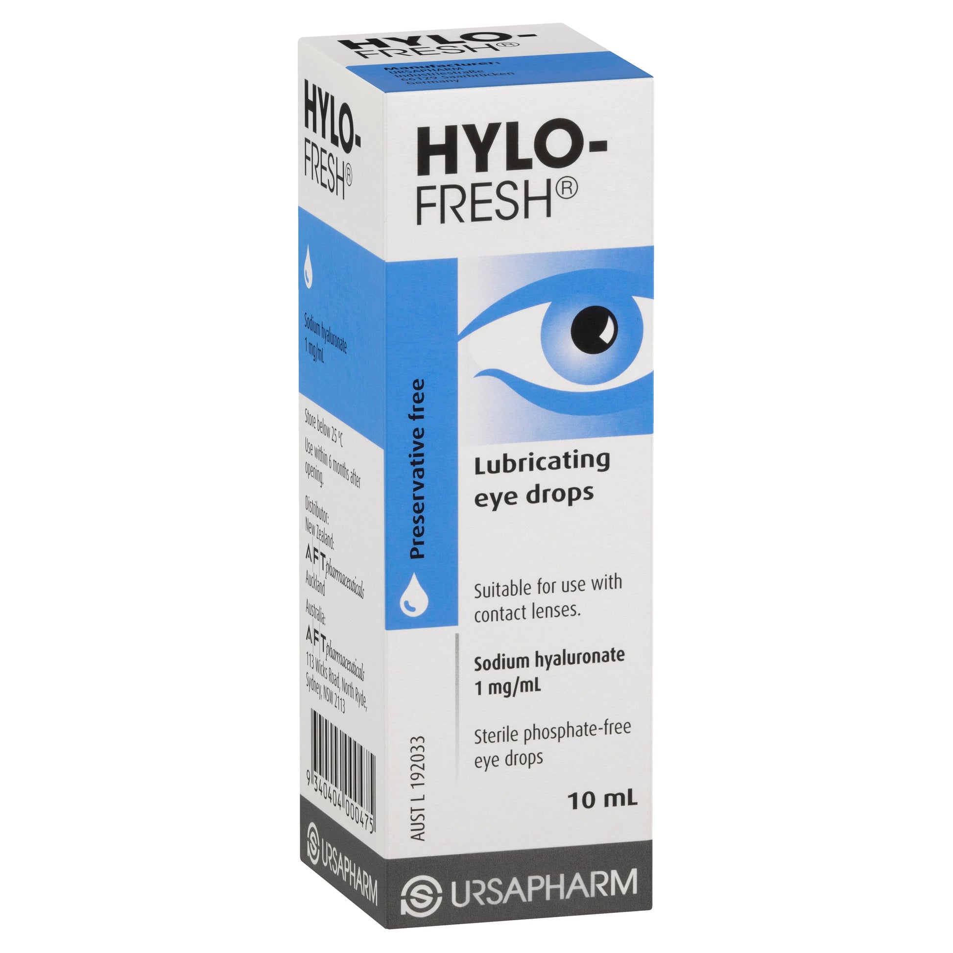 Hylo-Fresh Lubricating Eye Drops 10ml - Cutprice Online