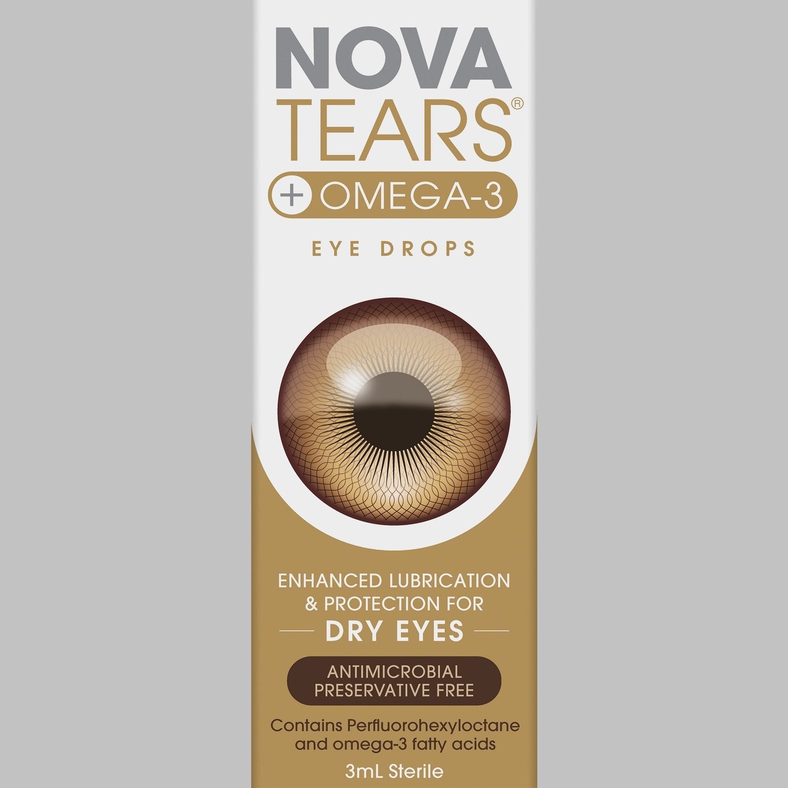 Nova Tears + Omega3 Lubricating Eye Drops 3ml - Cutprice Online