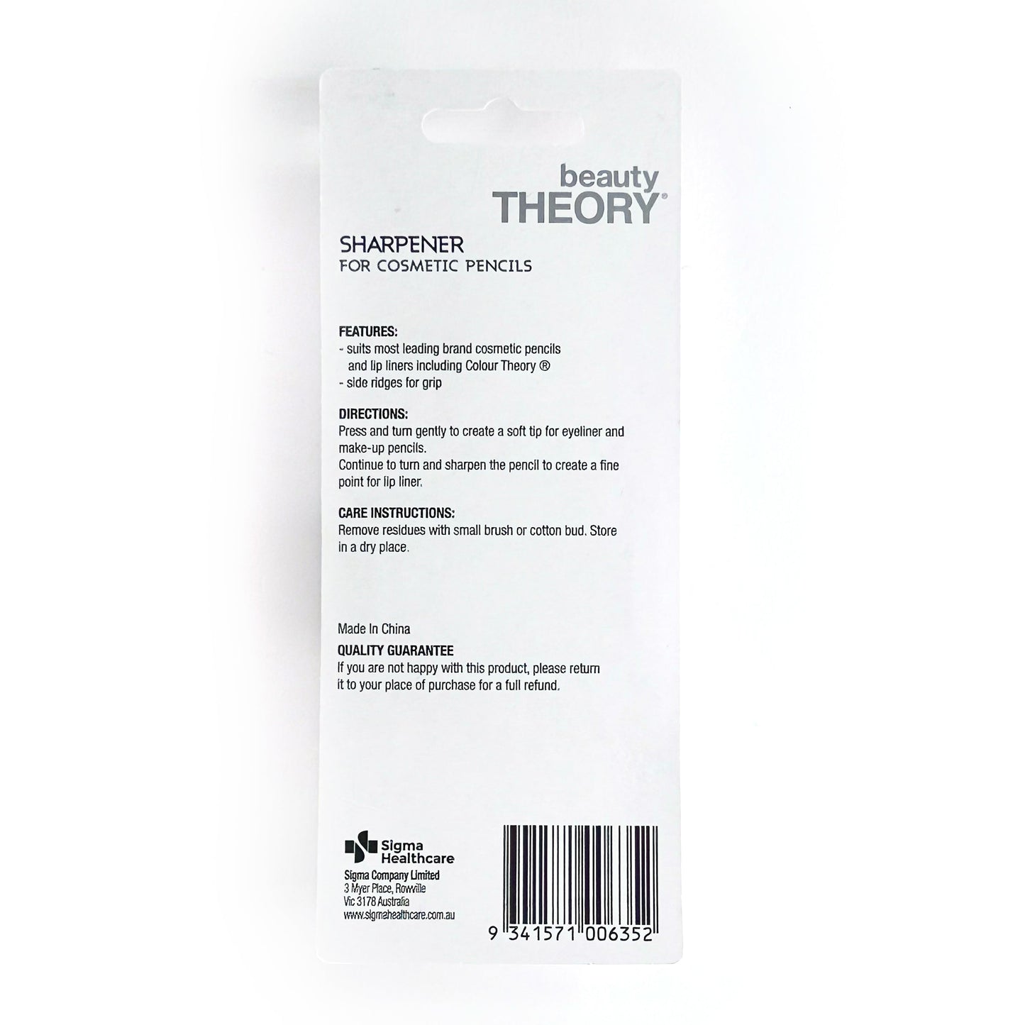 Beauty Theory Cosmetic Pencil Sharpener Dual - Cutprice Online