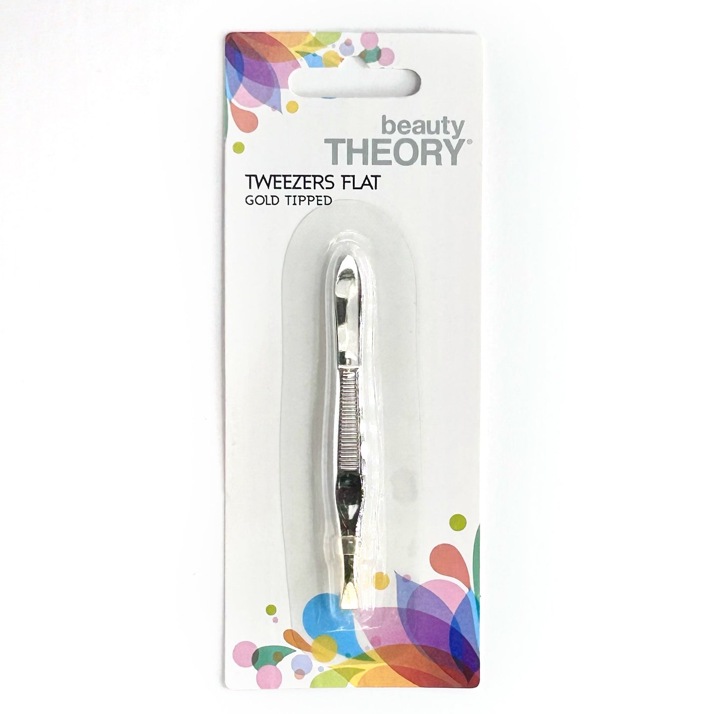 Beauty Theory Tweezers - Gold Tipped Flat - Cutprice Online