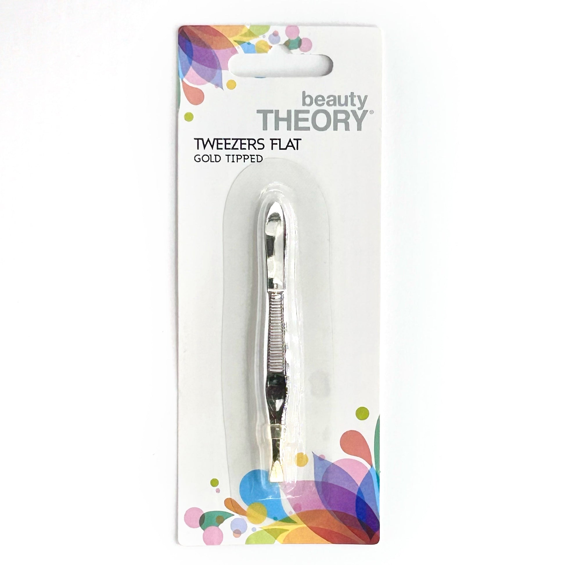 Beauty Theory Tweezers - Gold Tipped Flat - Cutprice Online