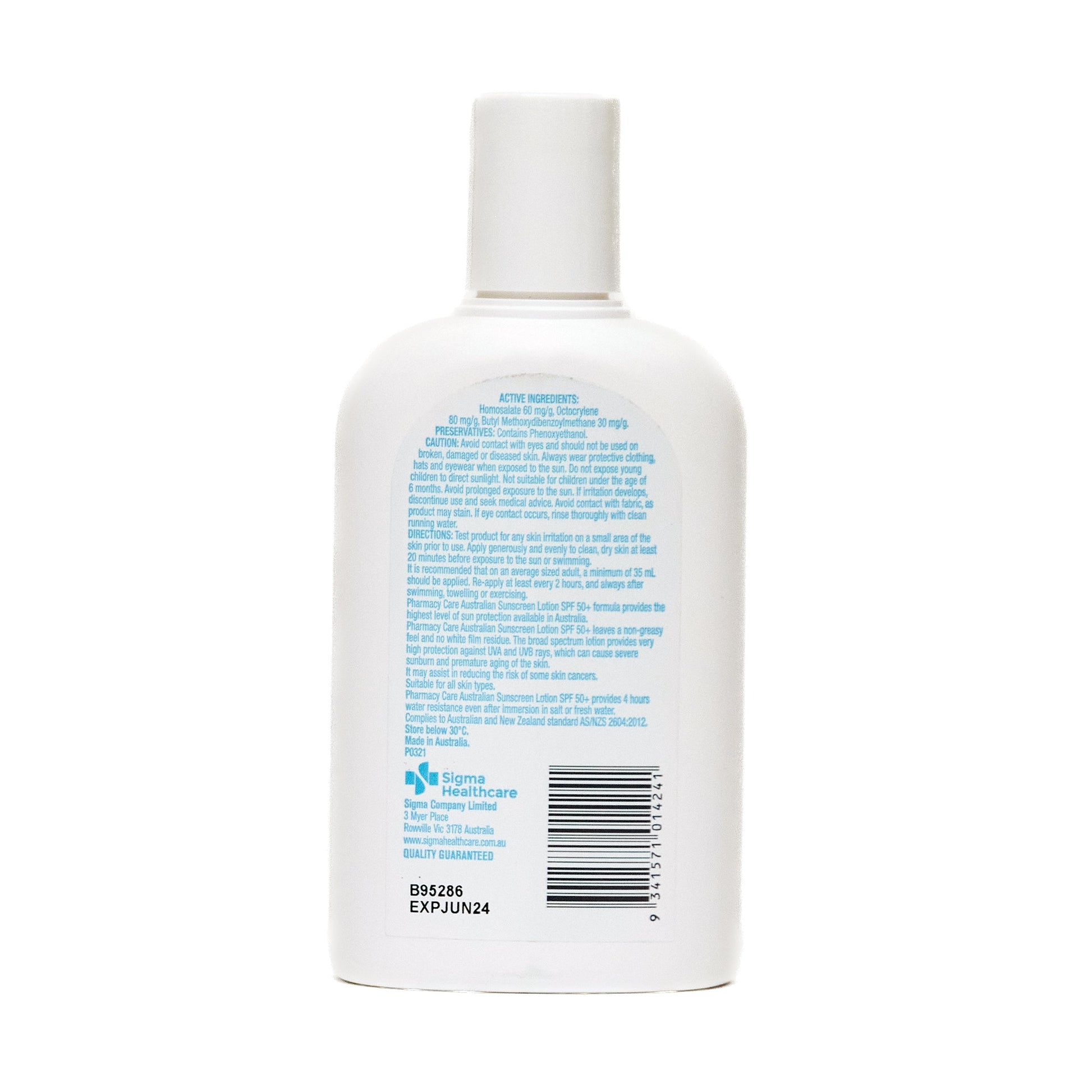 Pharmacy Care Sunscreen 50+ 250mL - Cutprice Online