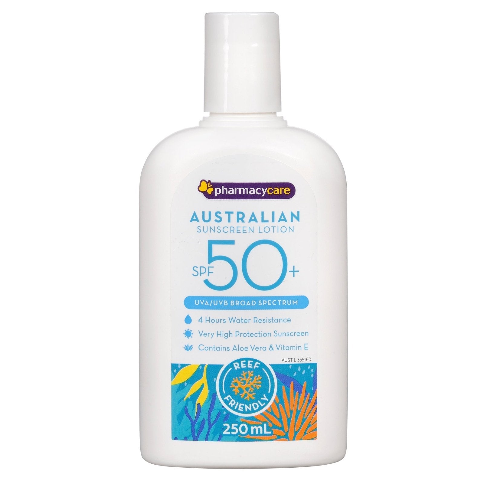 Pharmacy Care Sunscreen 50+ 250mL - Cutprice Online