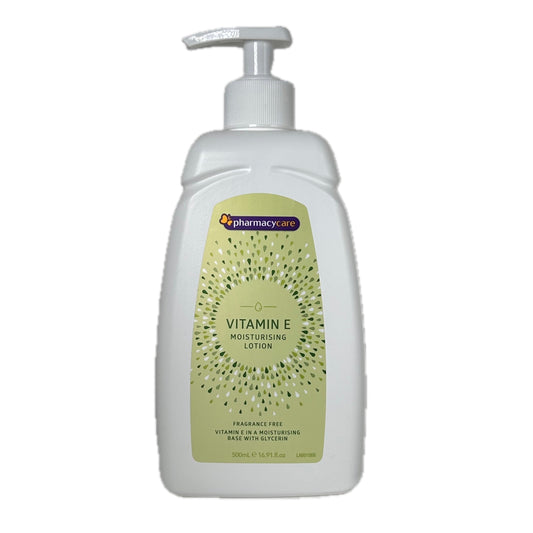 Pharmacy Care Vitamin E Lotion Pump 500ml