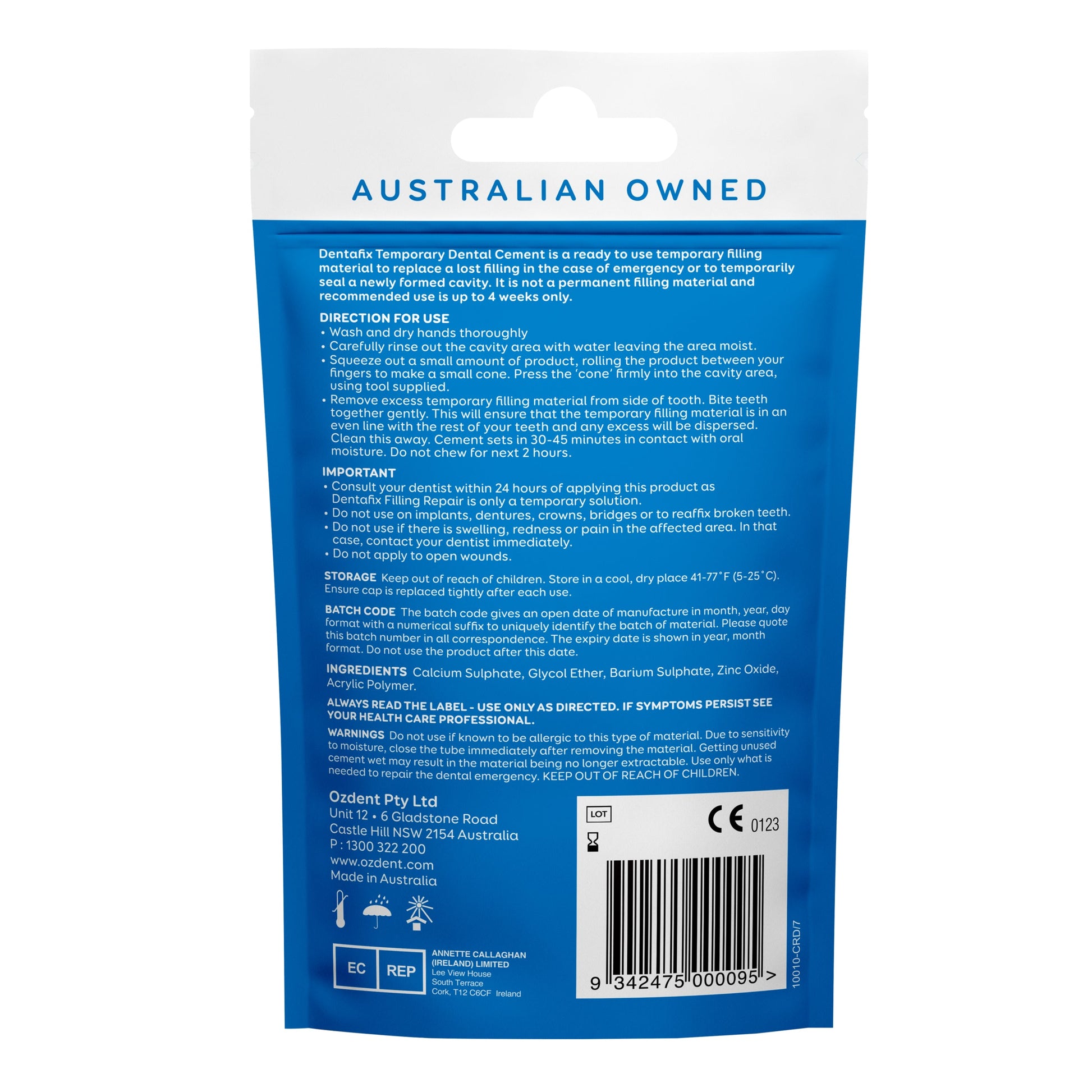 Dentafix Temporary Repair Fillings Material - Cutprice Online