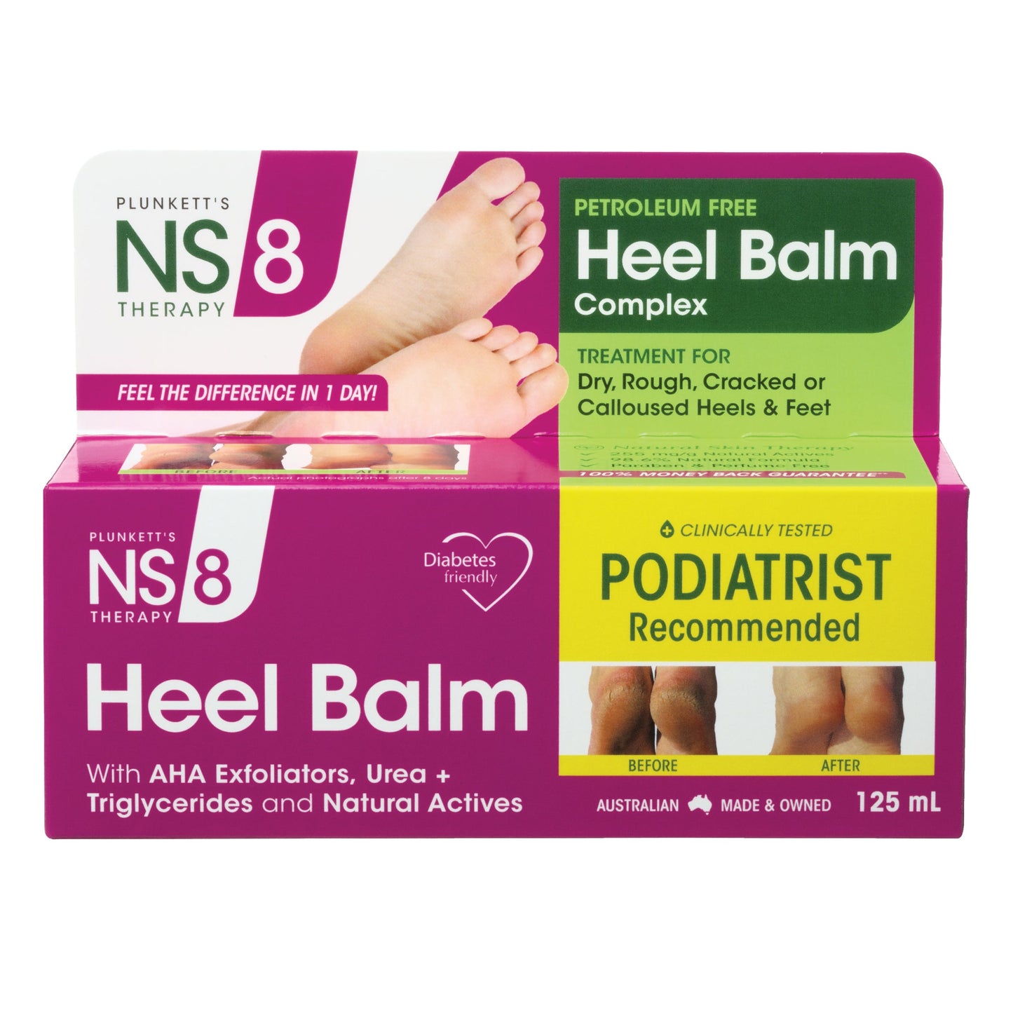 NS8 HEEL COMPLEX BALM 125ML - Cutprice Online