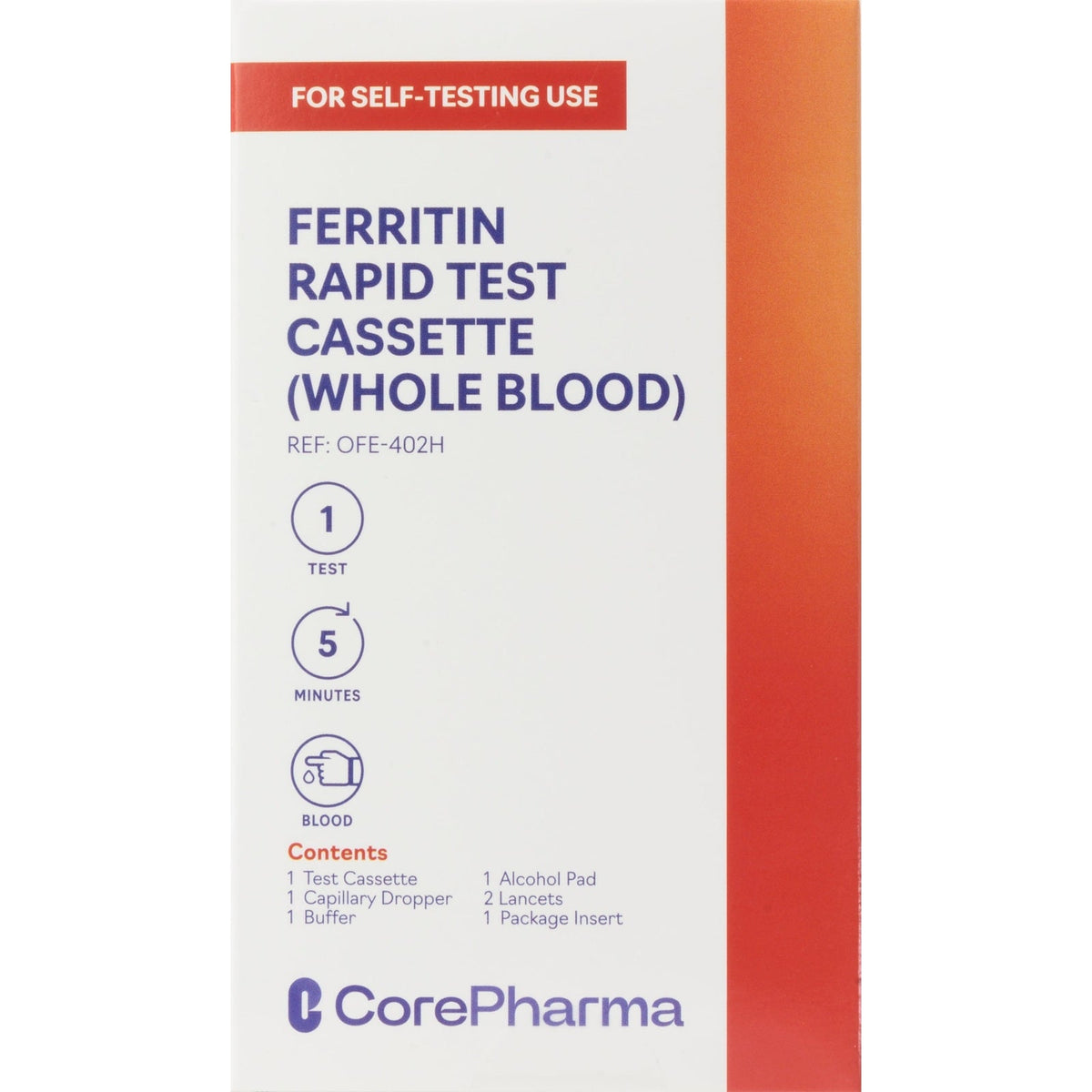 Corepharma Ferritin Rapid Test Cassette