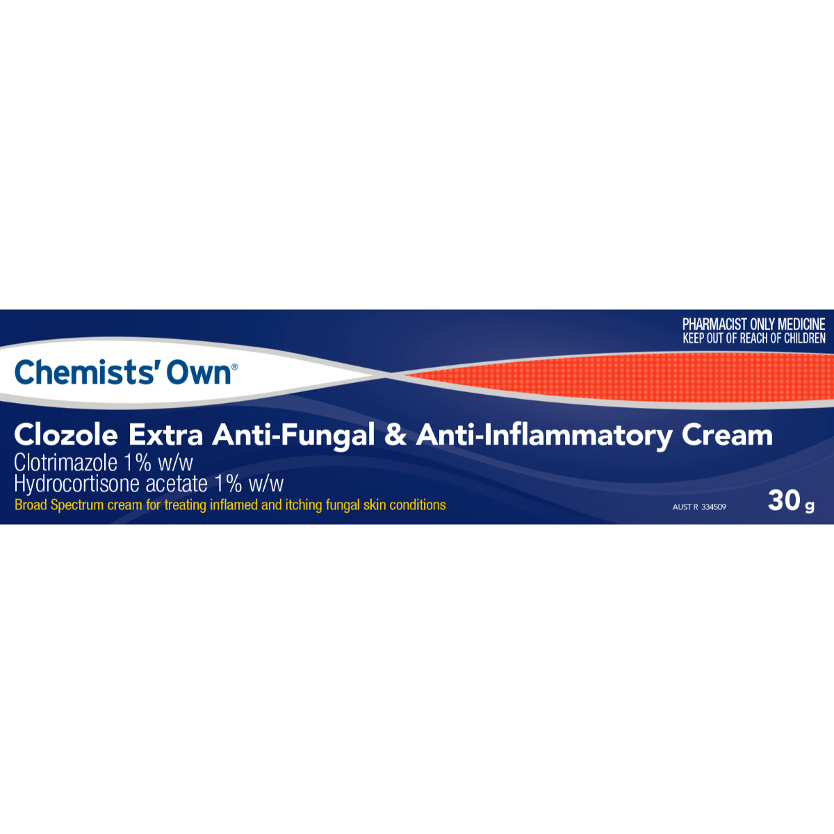 Chemists' Own Clozole Extra Anti-Fungal & Anti-Inflammatory Cream 30g - Cutprice Online