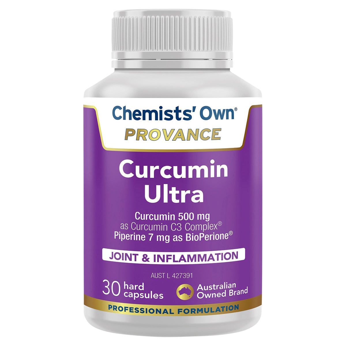 Chemists' Own Provance Curcumin 30 Capsules