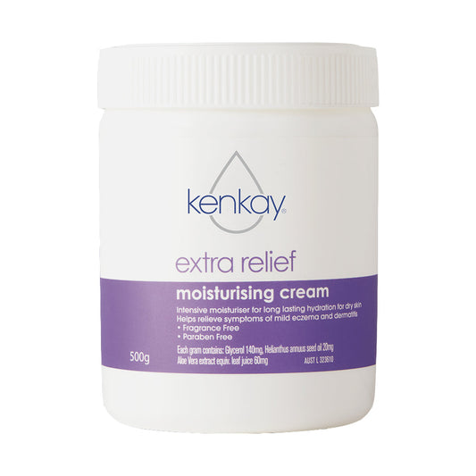 Kenkay Derma Extra Relief Moisturising Cream 500g Jar - Cutprice Online