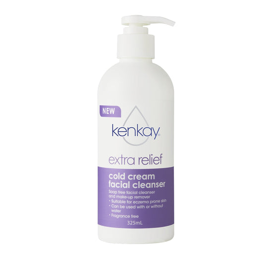 Kenkay Extra Relief Cold Cream Facial Cleanser 325mL Pump - Cutprice Online