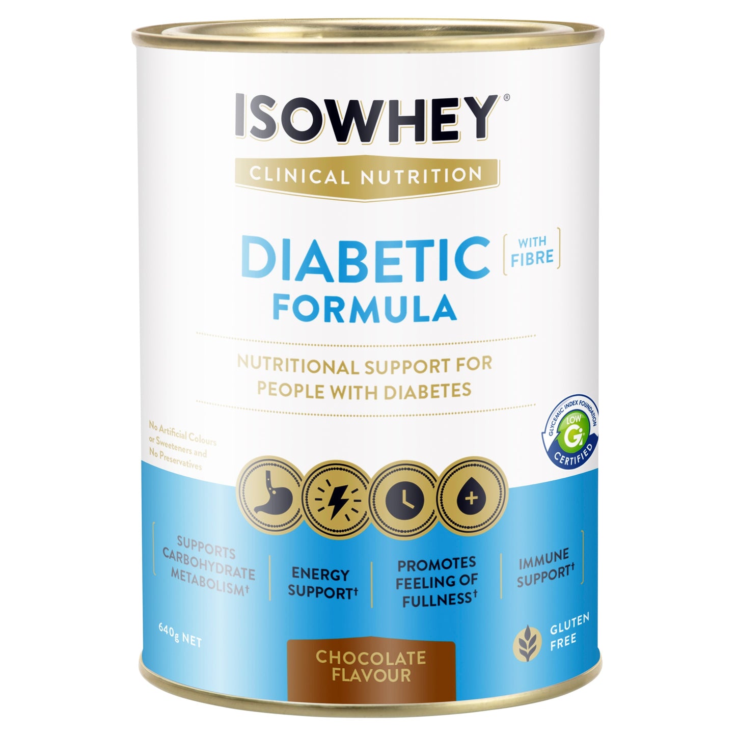 ISOWHEY DIABETIC CHOCOLATE 640G - Cutprice Online