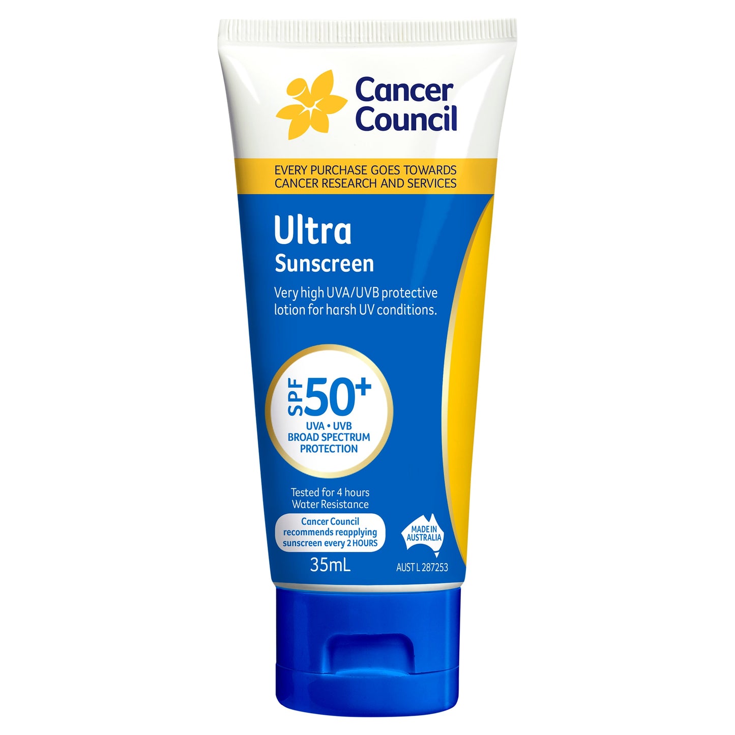 Cancer Counil Ultra SPF50 35ml - Cutprice Online