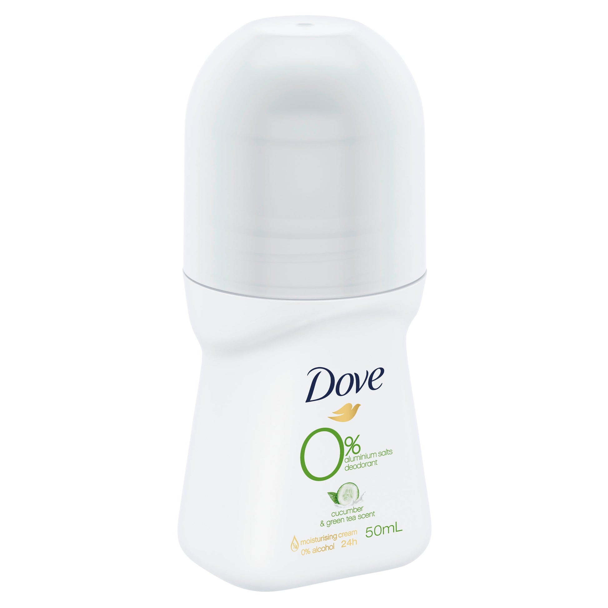 Dove for Women Roll On Deodorant Cucumber Zero Aluminium 50ml - Cutprice Online