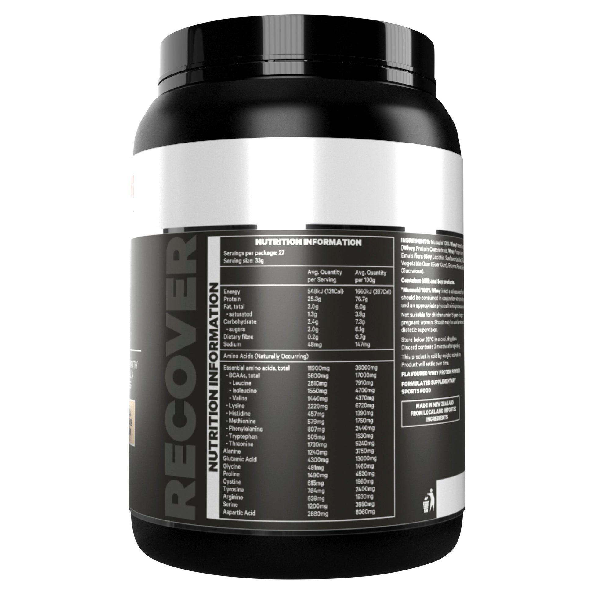 Musashi 100% Whey Vanilla 900g - Cutprice Online