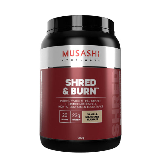 Musashi Shred And Burn Vanilla 900g - Cutprice Online