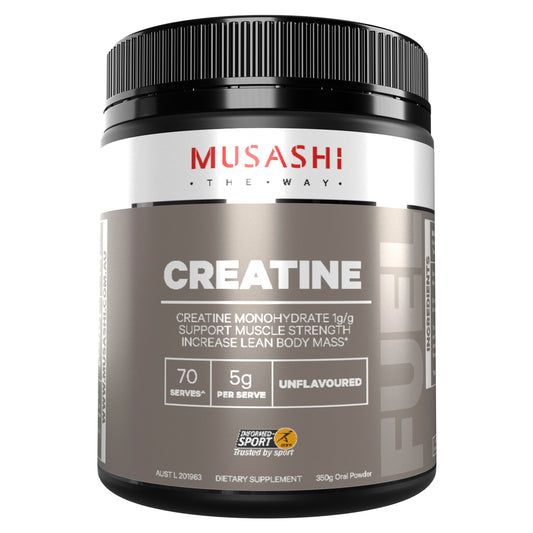 Musashi Creatine Unflavoured 350g - Cutprice Online