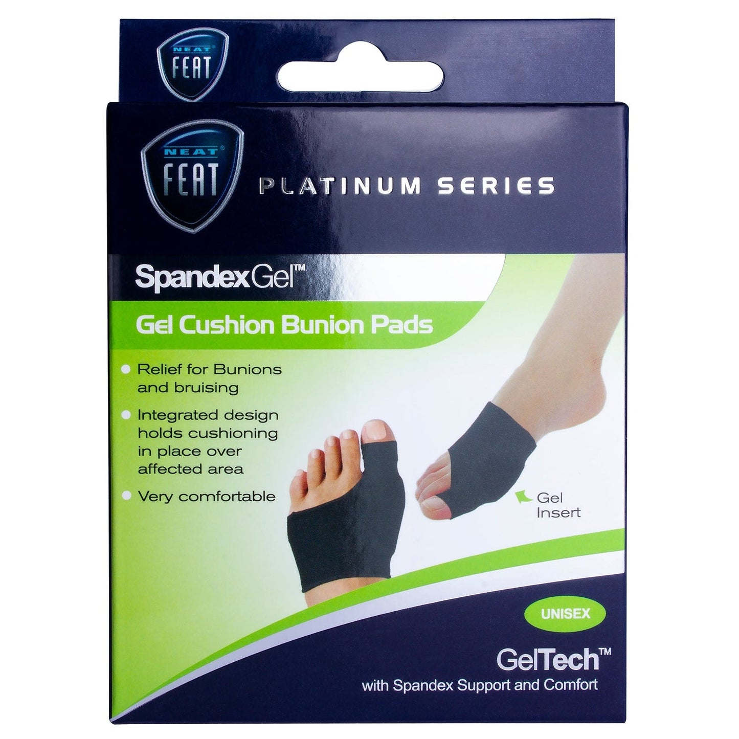 Neat Feat Spandex Gel Cushion Bunion Pads Medium - Cutprice Online